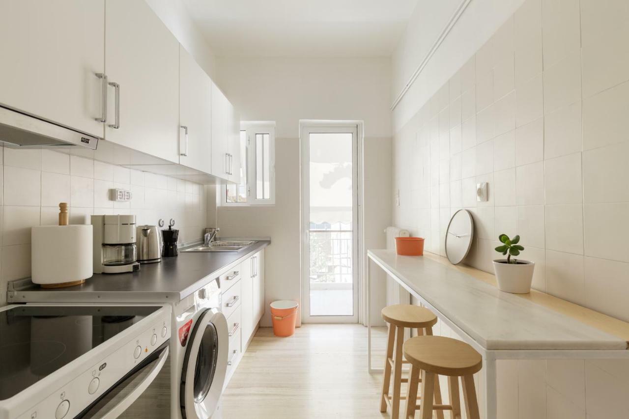 Elegant Coral Apartment Athene Buitenkant foto
