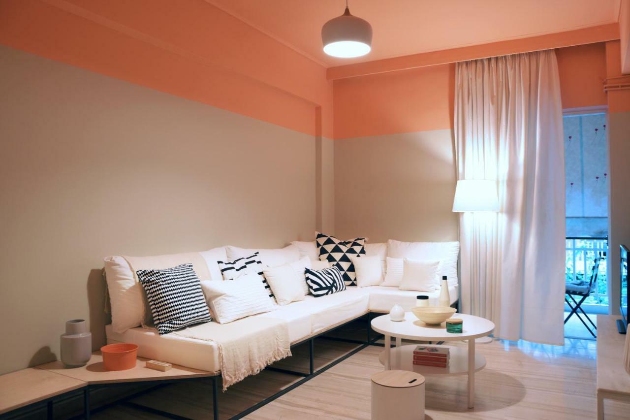 Elegant Coral Apartment Athene Buitenkant foto