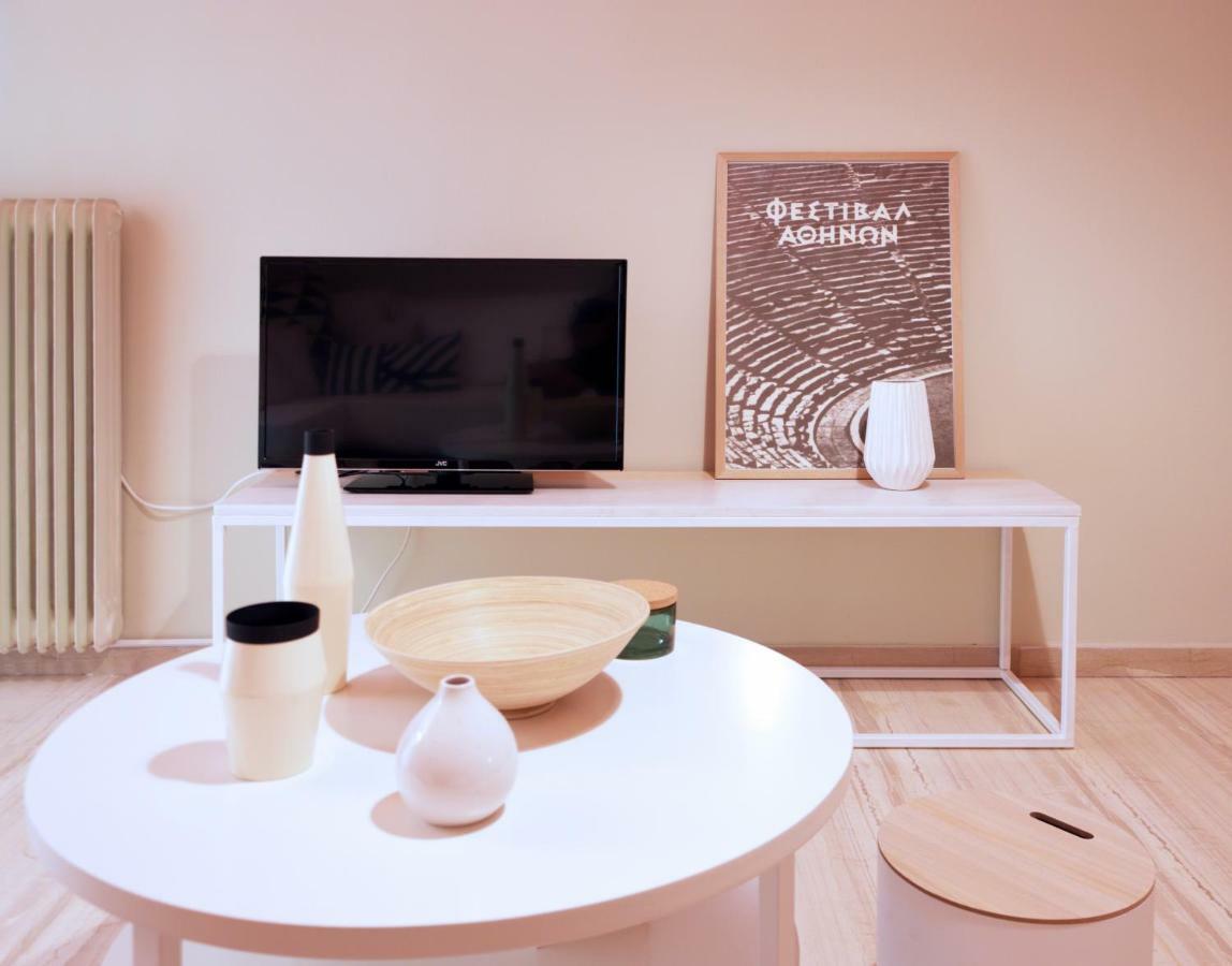 Elegant Coral Apartment Athene Buitenkant foto