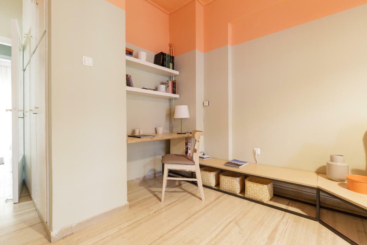 Elegant Coral Apartment Athene Buitenkant foto